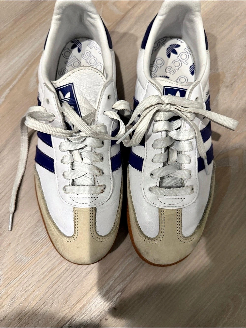 adidas Samba Women's Sneakers US 9 White & Purple